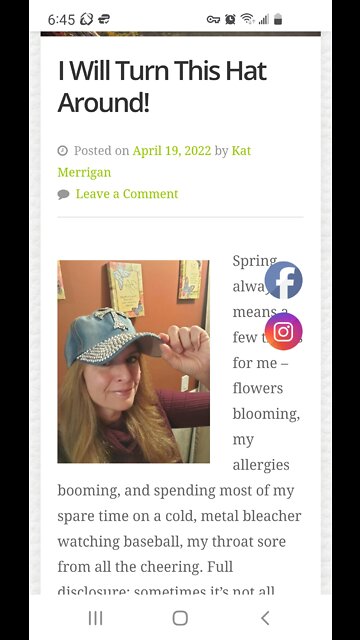 I Will Turn This Hat Around!