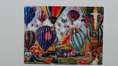 Full of Hot Air Jigsaw Puzzle Time Lapse