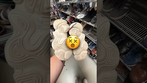 Yeezys at Goodwill?!😳