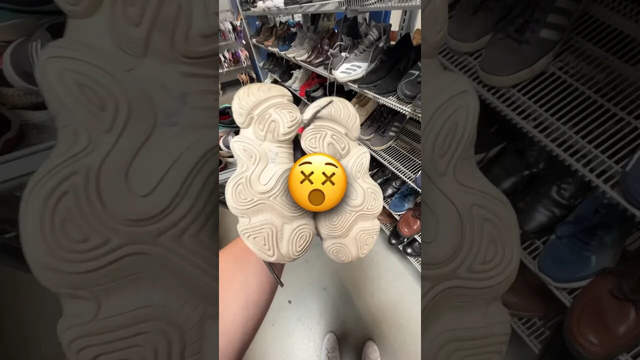 Yeezys at Goodwill?!😳