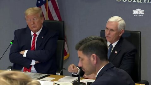 President Trump Participates in a Teleconference with Governors on Coronavirus Response