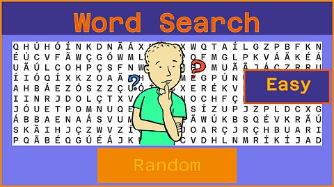 Word Search - Challenge 11/21/2022 - Easy - Random