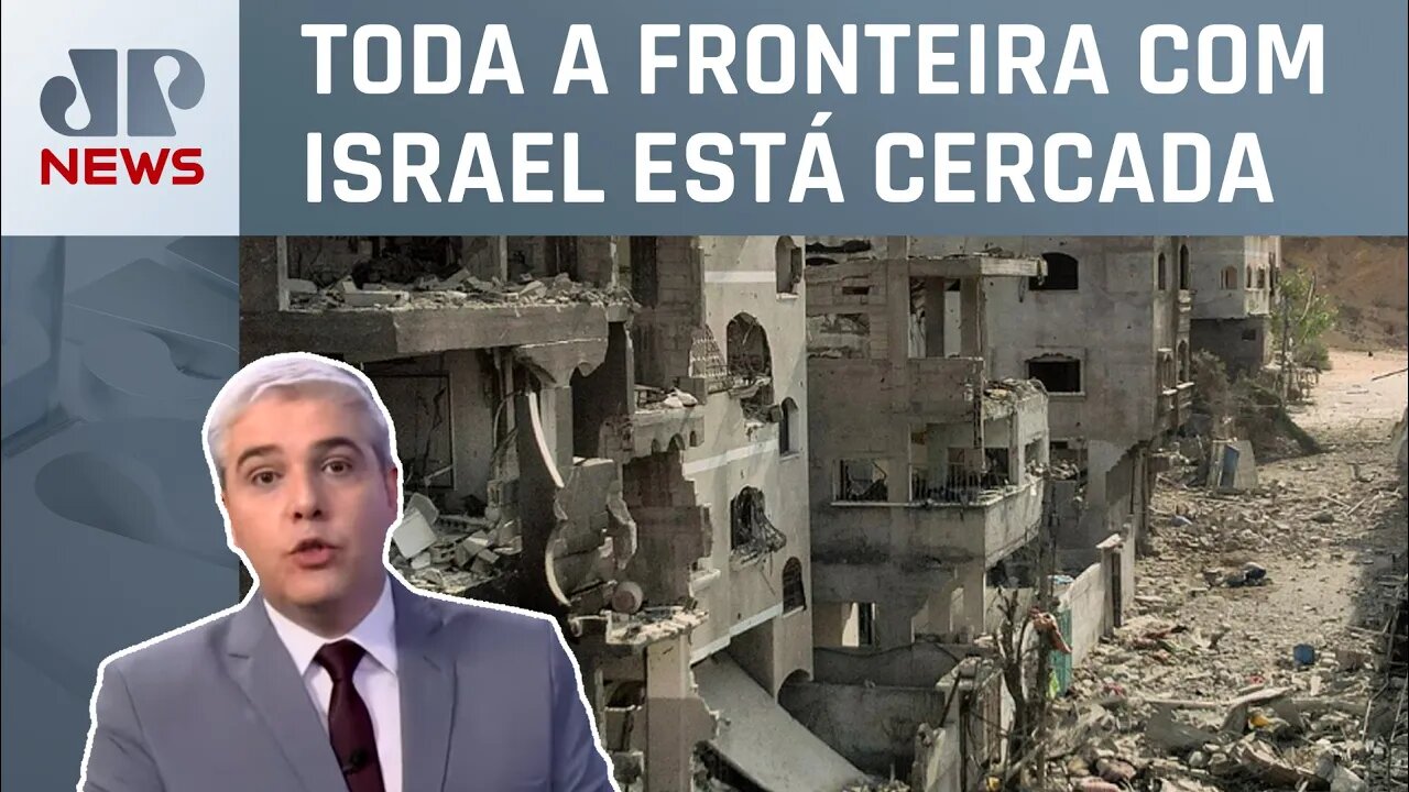 Moradores têm dificuldades para sair da Faixa de Gaza; Marcelo Favalli analisa