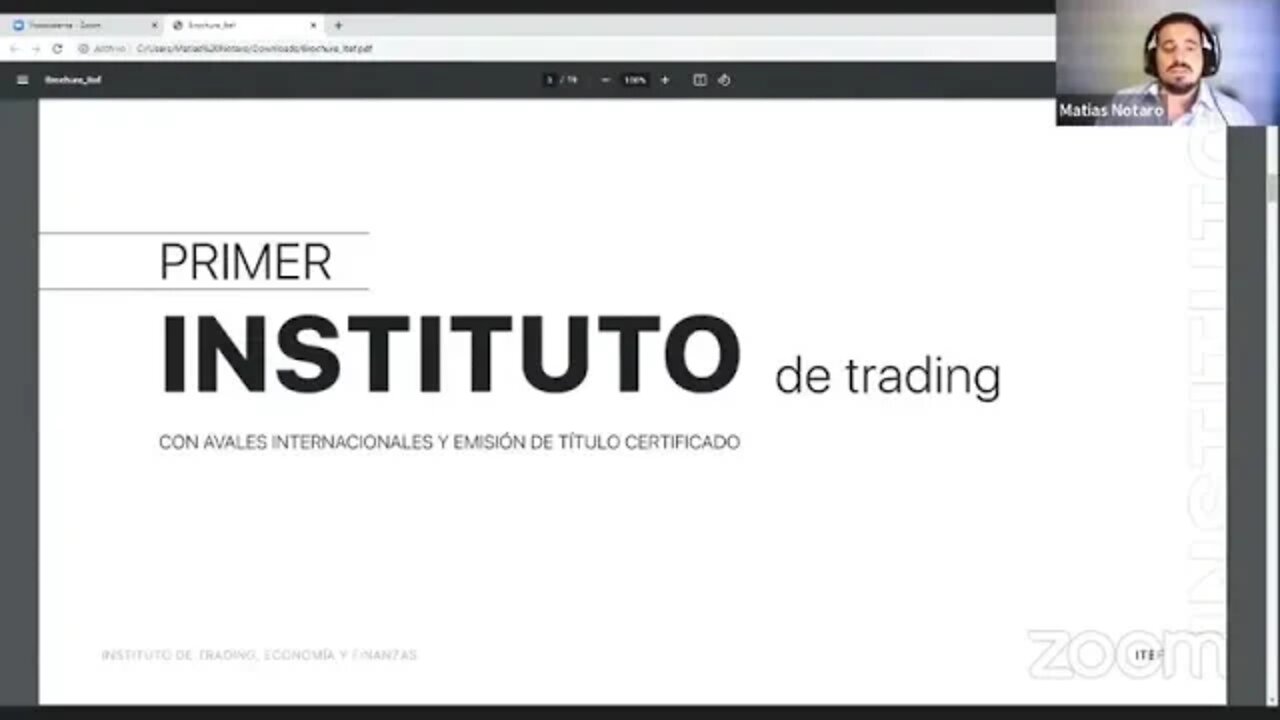 Primer instituto de trading legal en el mundo entero con avales nacionales e internacionales. kiii??