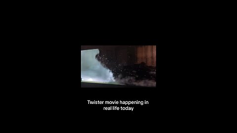 Twister movie vs the real deal!