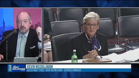 Guest host Kevin McCullough discusses how Biden’s Energy Sec. Jennifer Granholm is supporting requiring the U.S. military to have an all-electric vehicle fleet by 2030