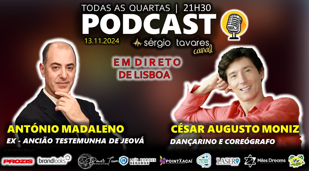 🇵🇹|🎙𝗣𝗢𝗗𝗖𝗔𝗦𝗧: César Augusto Moniz e António Madaleno - Episódio 24
