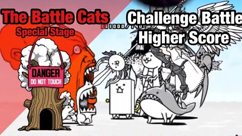 The Battle Cats - Challenge Battle - Higher Score