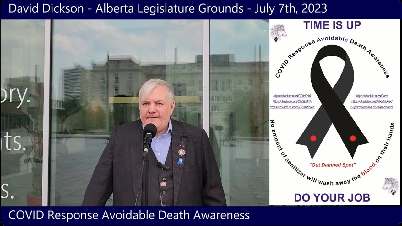 David Dickson - Alberta Legislature Grounds - July 7th, 2023