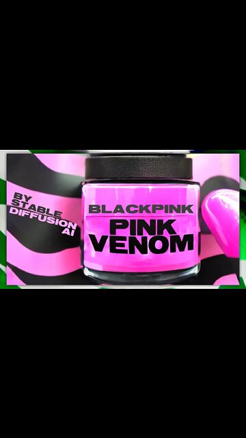 BLACKPINK - Pink Venom M/V - But every lyric is an AI generated image #stablediffusion #shorts