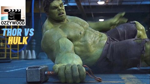 Thor vs Hulk Fight Scene - The Avengers HD