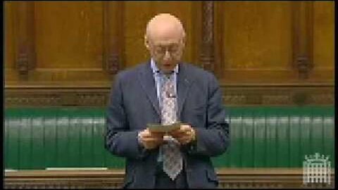 GERALD KAUFMANN, A BRITISH JEWISH MP, DENOUNCES ISRAELI ATROCITIES IN PALESTINE