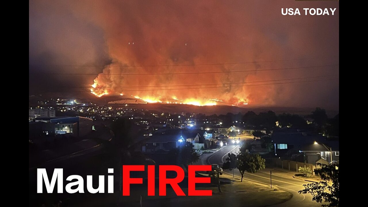 Devastating' Maui wildfires rage in Hawaii, forcing some to flee into ocean: Live updates 🔥🔥