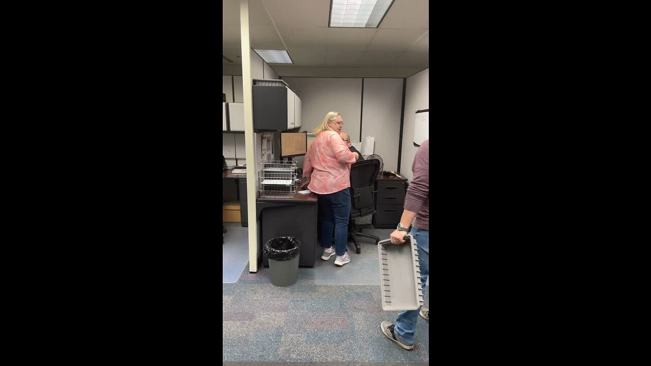 Scaring people at work!! Part 1