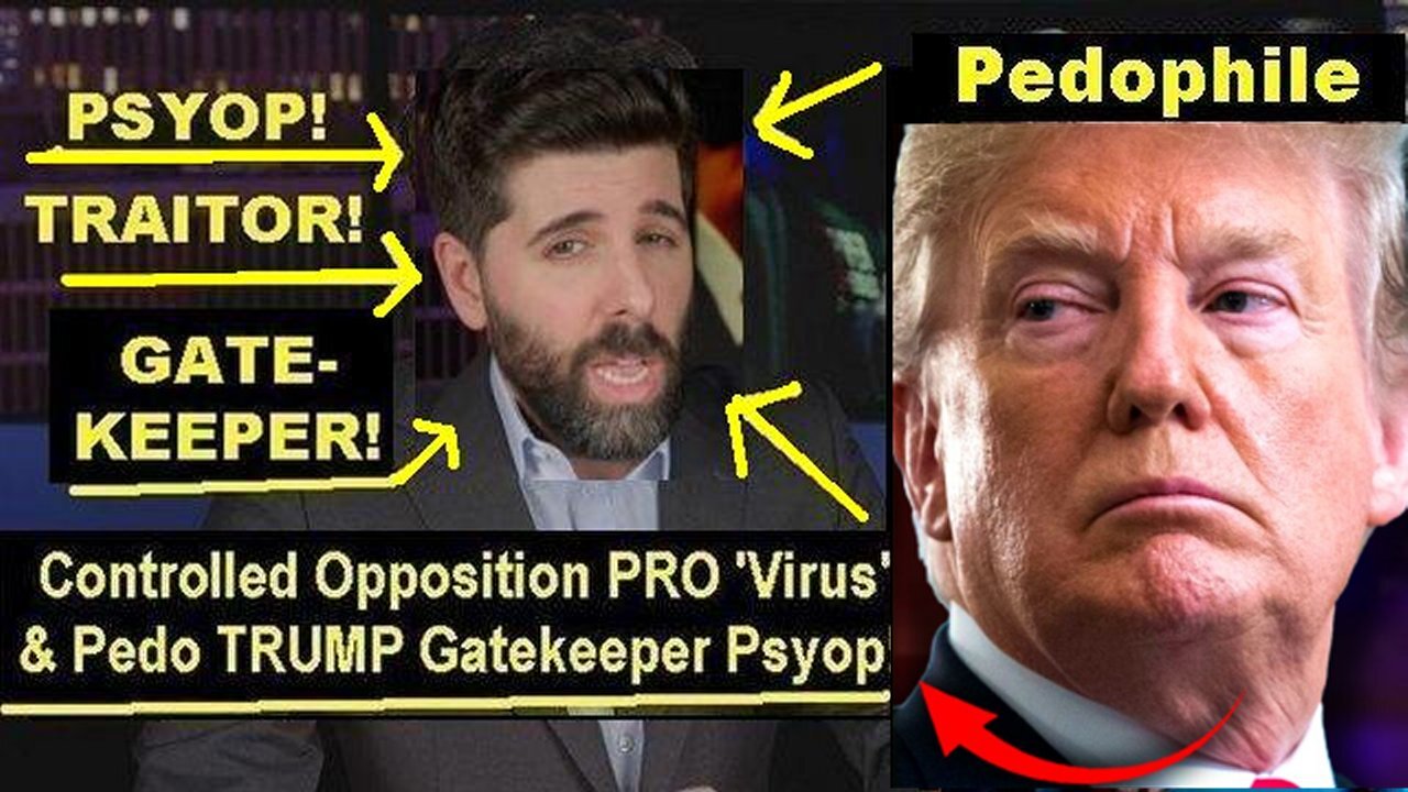 Controlled Opp PRO 'Virus' & Pedo TRUMP Gatekeeper Psyop 'The People's Voice' in Plain Sight!