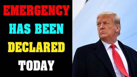 EMERGENCY HAS BEEN DECLARED TODAY NOV 14.2022 !!! - TRUMP NEWS