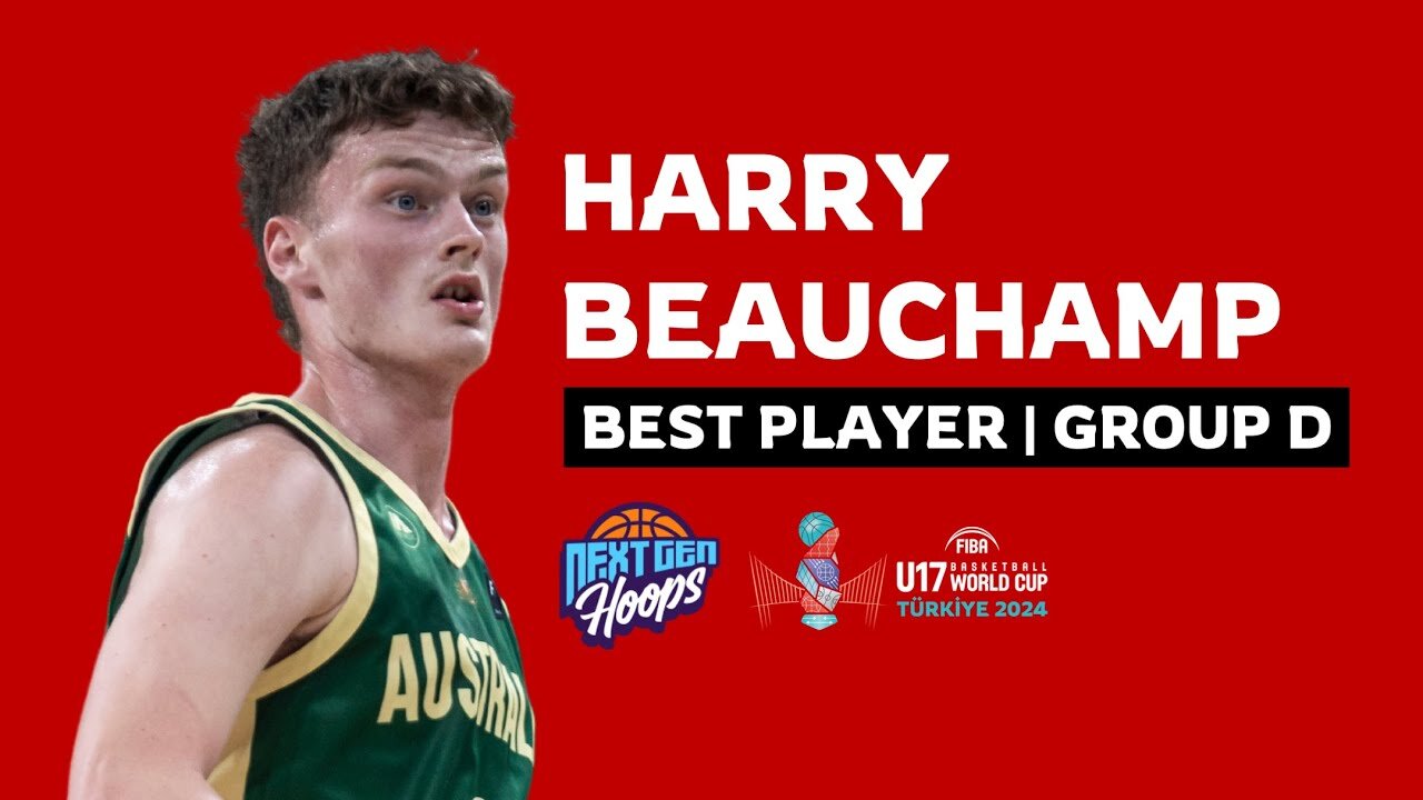 Harrison Beauchamp (AUS) - Best Player in Group D I FIBA U17 Basketball World Cup 2024