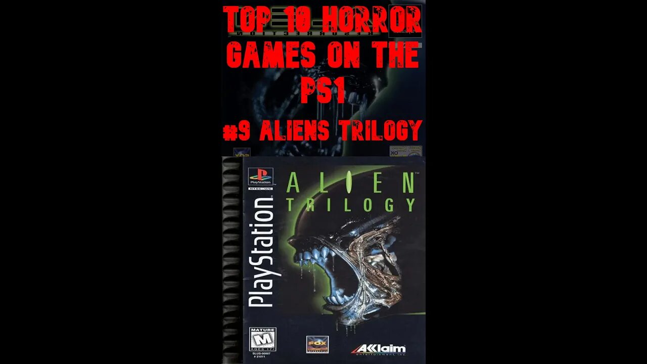 Top 10 Horror Games on the PS1 | Number 9: Aliens Trilogy #shorts