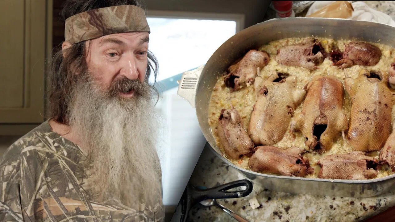 Phil Robertson Makes Duck and Dressing & Wonders Who Will Help Pass It On