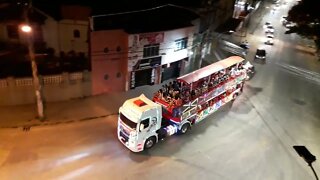 TERCEIRO DIA DA CARRETA TRIO DA ALEGRIA, PULOS NINJAS DO FOFÃO, FOFONA E BEN10 DANÇANDO, LIKE 1