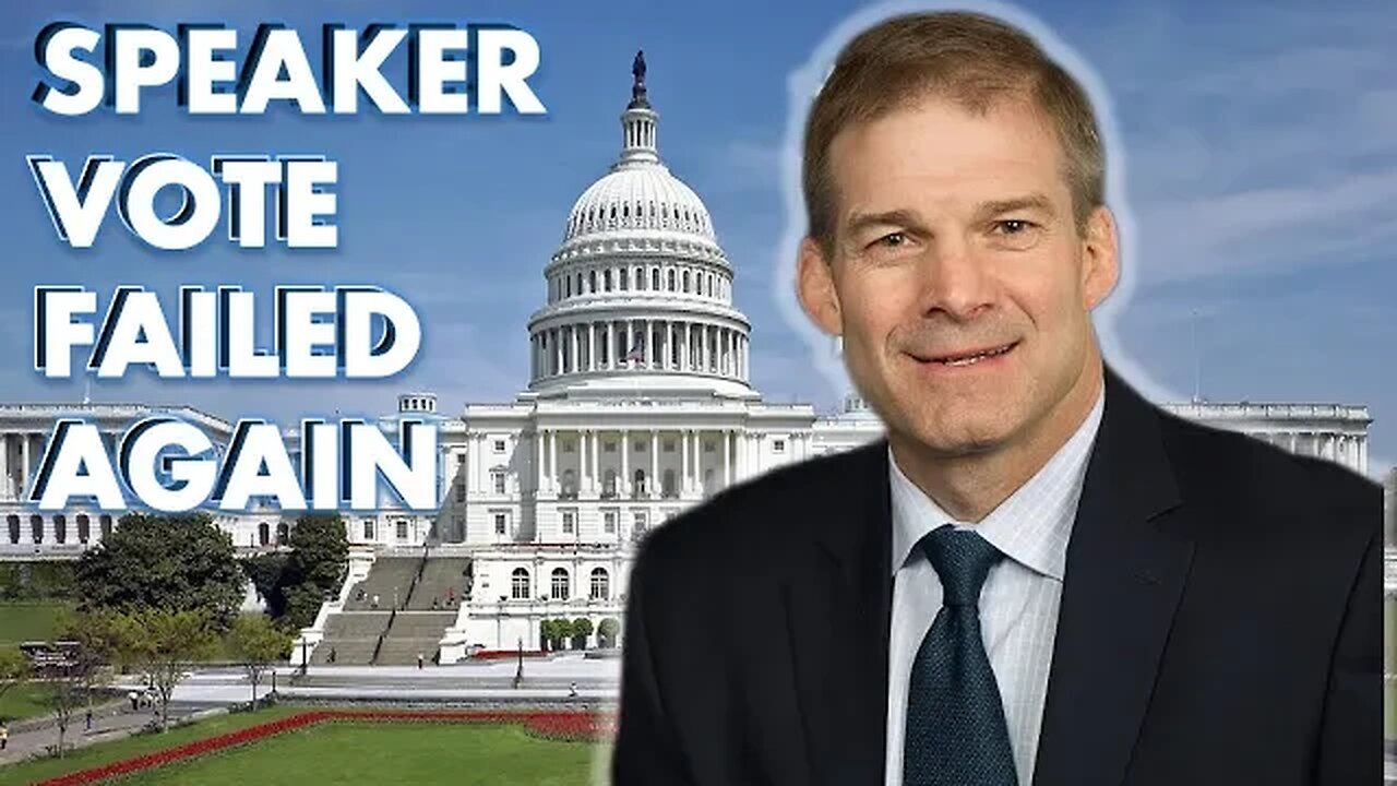 Jim Jordan Loses Second Vote for Speaker of the House