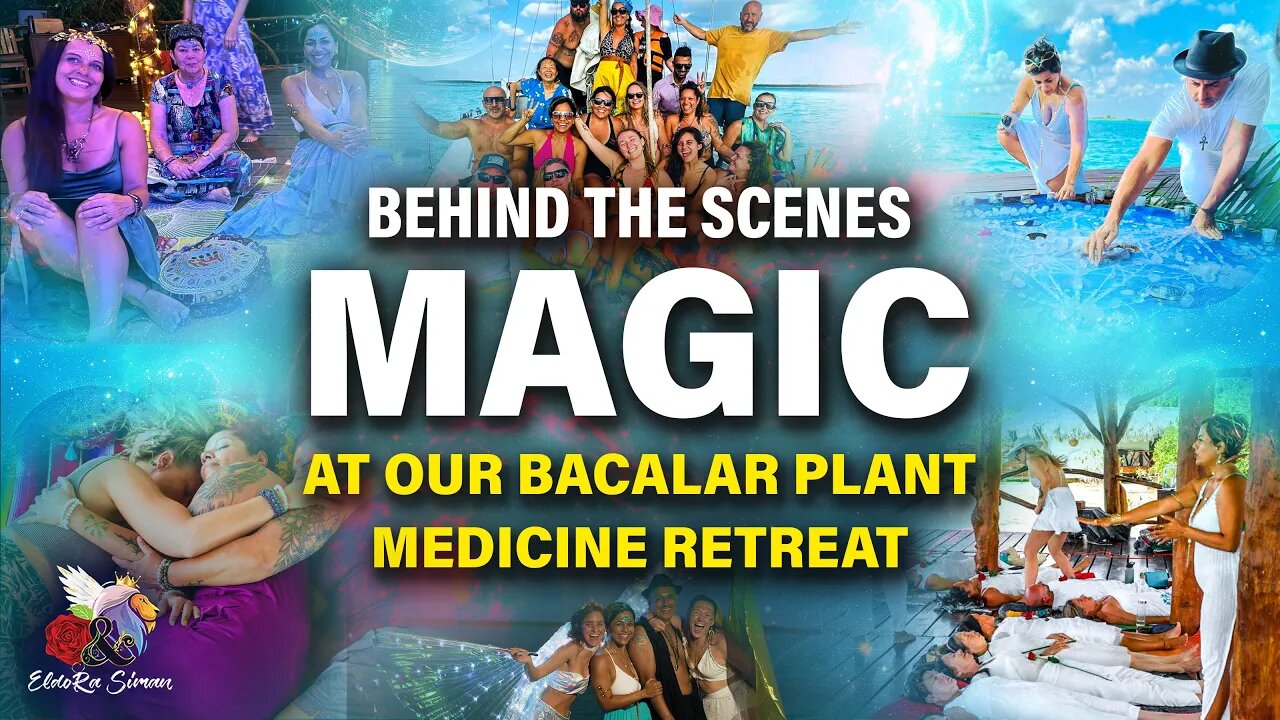 Behind the Scenes MAGIC🌟 at our Bacalar Plant Medicine Retreat 🍄🌿💕