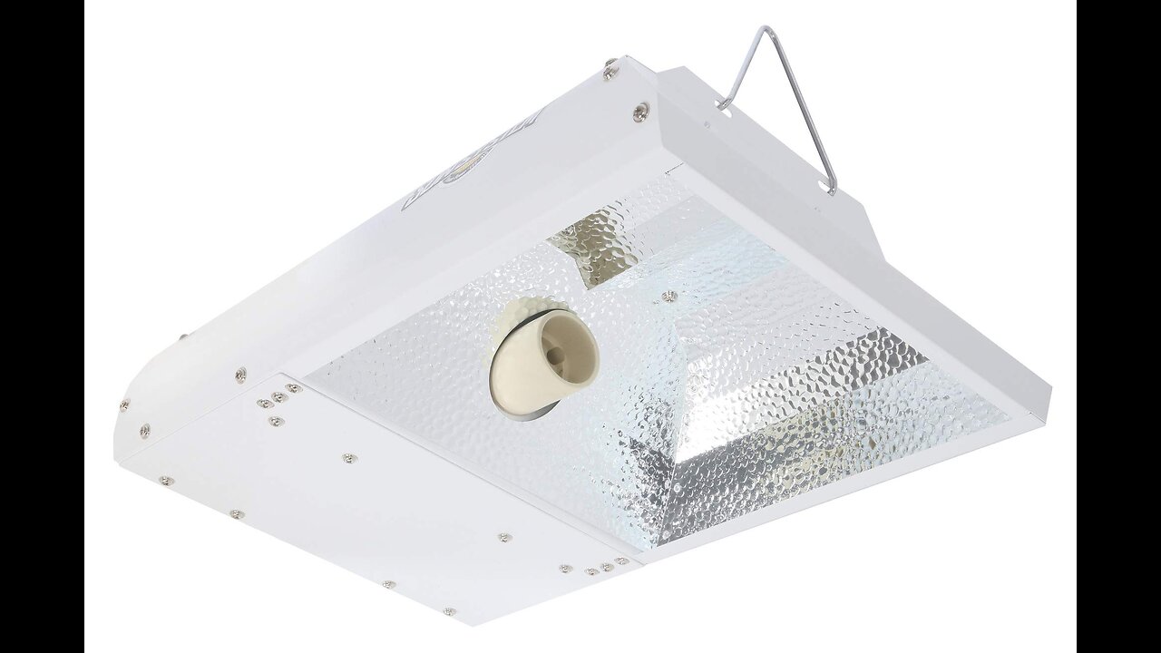 VIVOSUN 315W Ceramic Metal Halide CMHCDM Grow Light Fixture w No Bulb, ETL Listed, High-Refle...