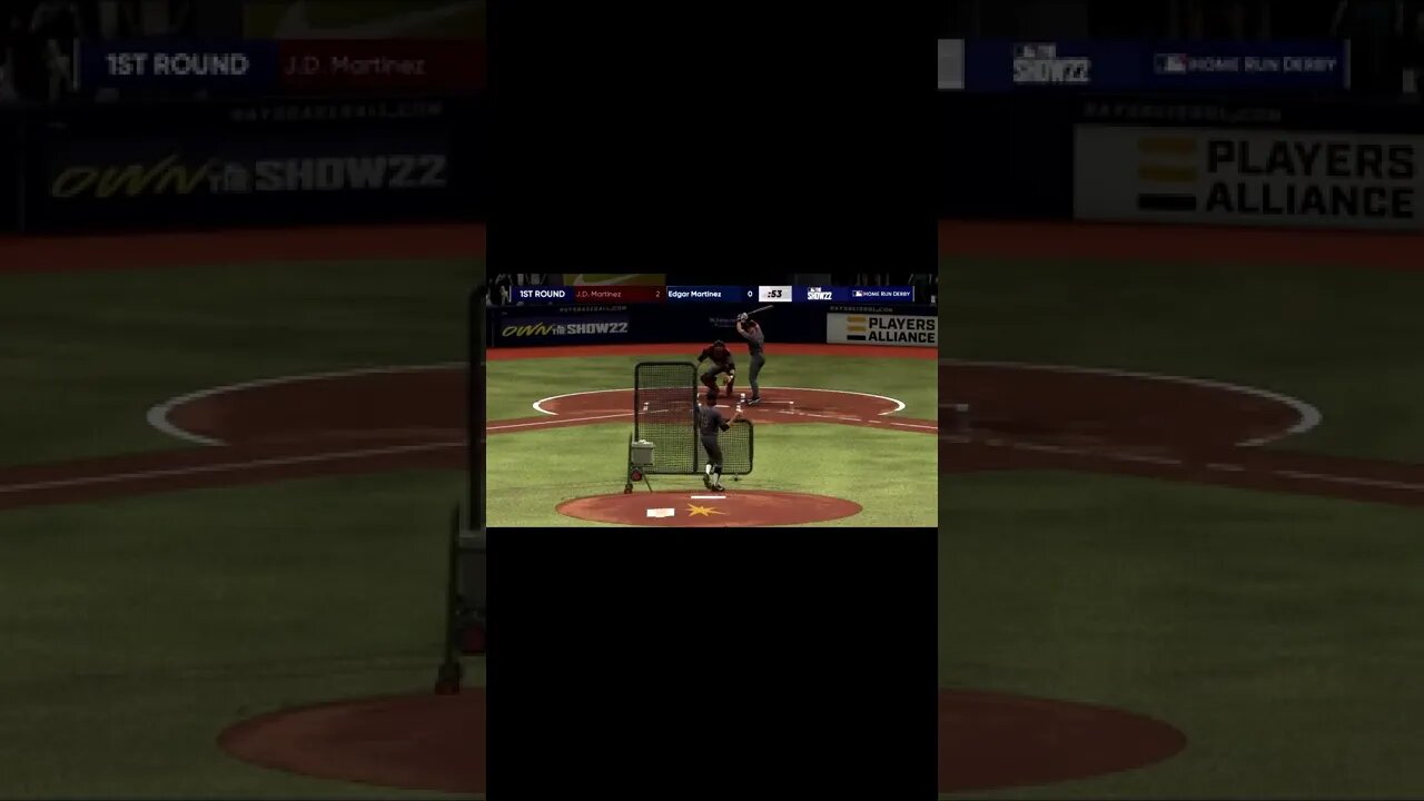 Edgar Martinez MLB The Show 22 Homerun Derby #shorts