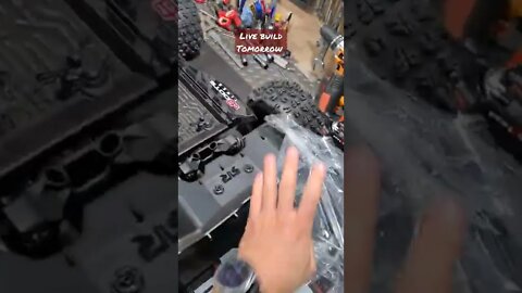 arrma kraton 8s live build tomorrow