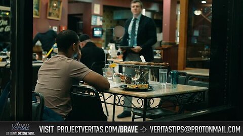 Mirror: SHOCKING: Pfizer Director Physically Assaults James O'Keefe & Veritas Staff; Destroys