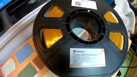 Mika3D Shiny Silk Gold PLA Testing on Flashforge Dreamer NX 3d Printer