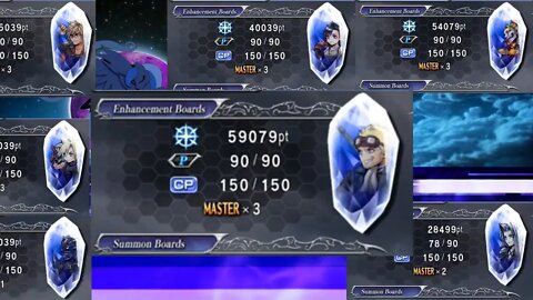 Cid Highwind & Fav Heros Master Enhancement Boards! / Final Fantasy: Dissidia Opera Omnia