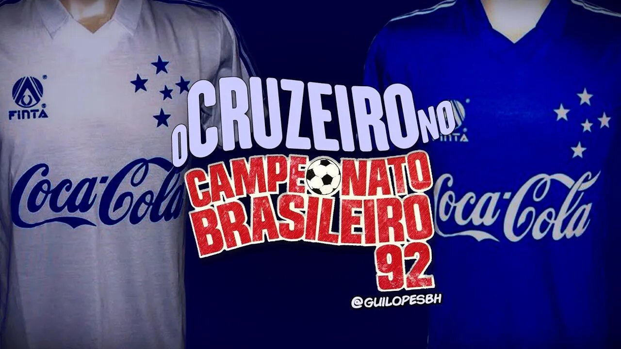 Cruzeiro no Brasileiro 1992 (Campanha completa, elenco e números)