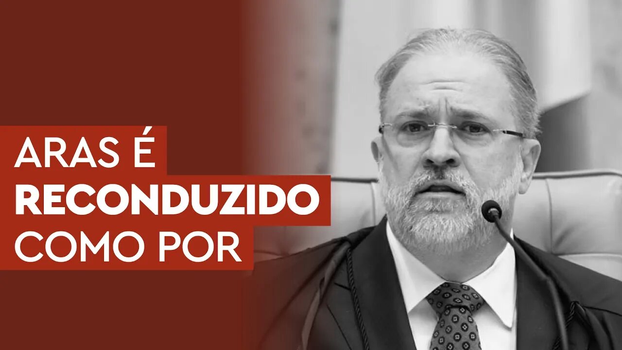 URGENTE: ARAS RECONDUZIDO COMO PGR