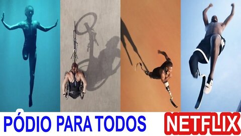 Pessoa com deficiência - Dica de filme - Pódio para Todos Trailer oficial Netflix