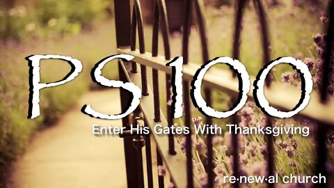 PS 100 - Part 4 - Pastor Jason Henderson