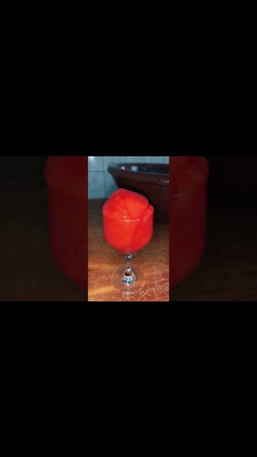 BEBIDA DE MORANGO REFRESCANTE SUPER FÁCIL DE FAZER 🍹🍓😋 | Receitas #Shorts
