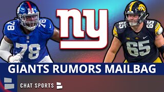 New York Giants Rumors On Andrew Thomas Trade Rumors, Tyler Linderbaum, Kenny Golladay & Coby Bryant