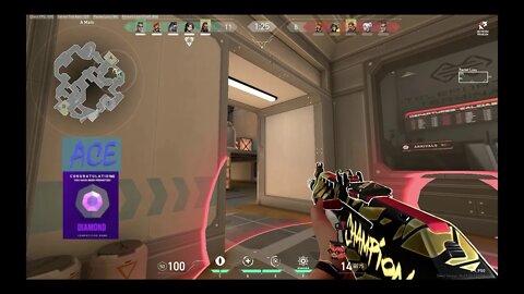 REYNA GAMEPLAY - ACE - VALORANT #valorantclips #championvandel