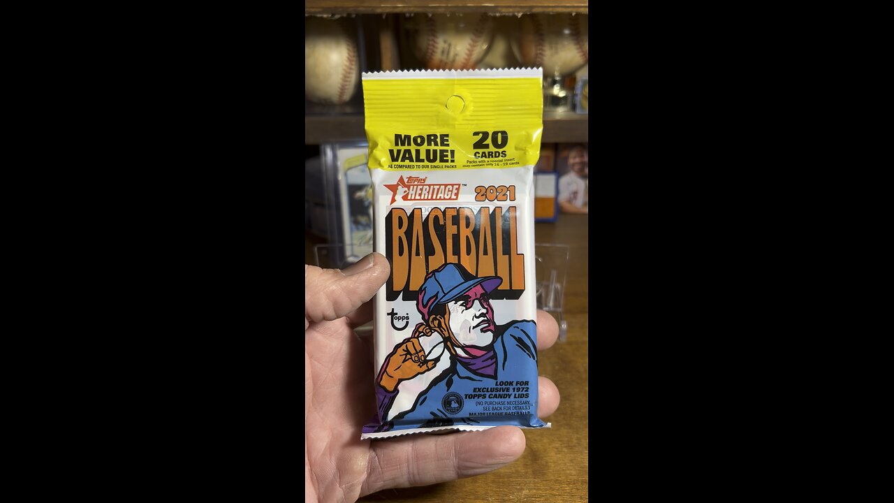 2021 #Topps Heritage #baseballcards #packopening