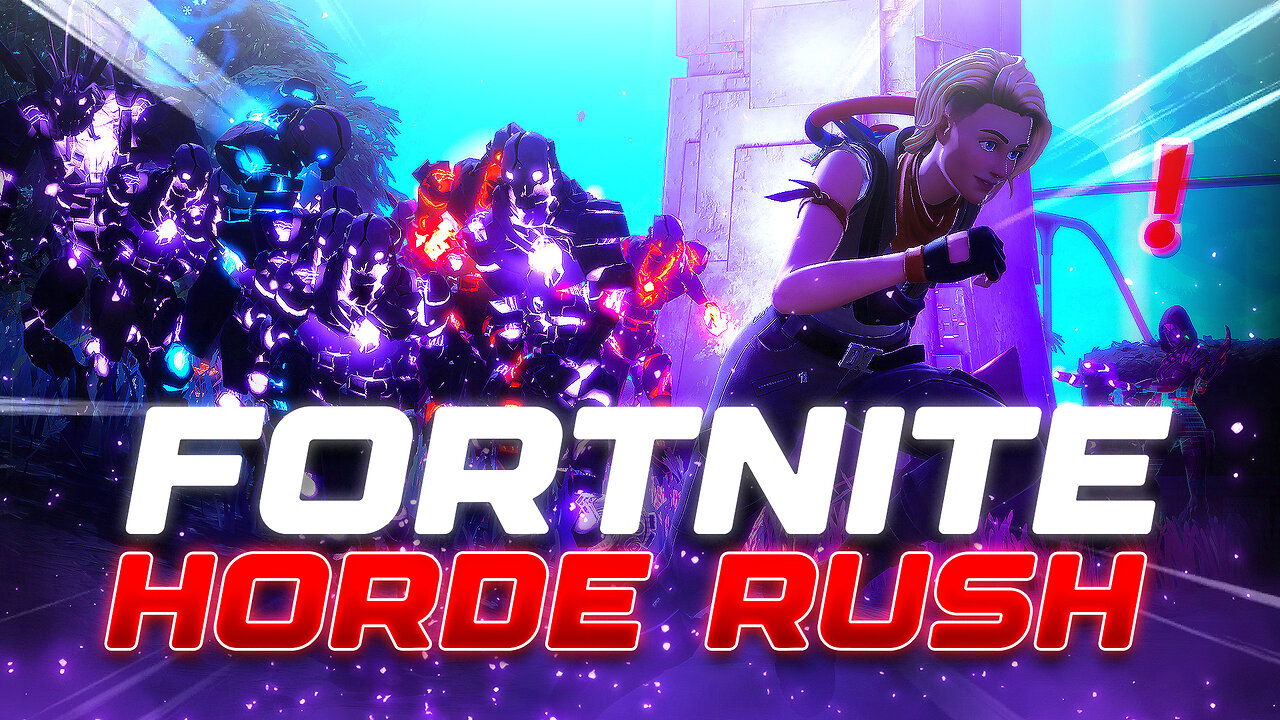 FORTNITE HORDE RUSH Is Actually Kinda Fun (FORTNITEMARES 2023)