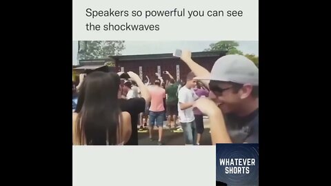 You can see the actual soundwaves #shorts #loud #sound #music