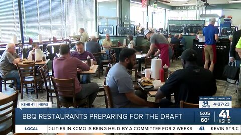 KC barbecue restaurants prepare for large crowds during NFL draft