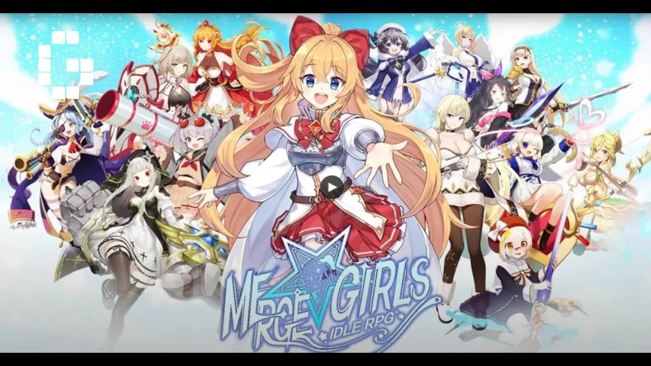 Merge Girls - Idle RPG Gameplay