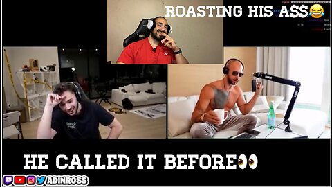 Andrew Tate roast Adin Ross about his girlfriend BREAKING UP WITH HIM!