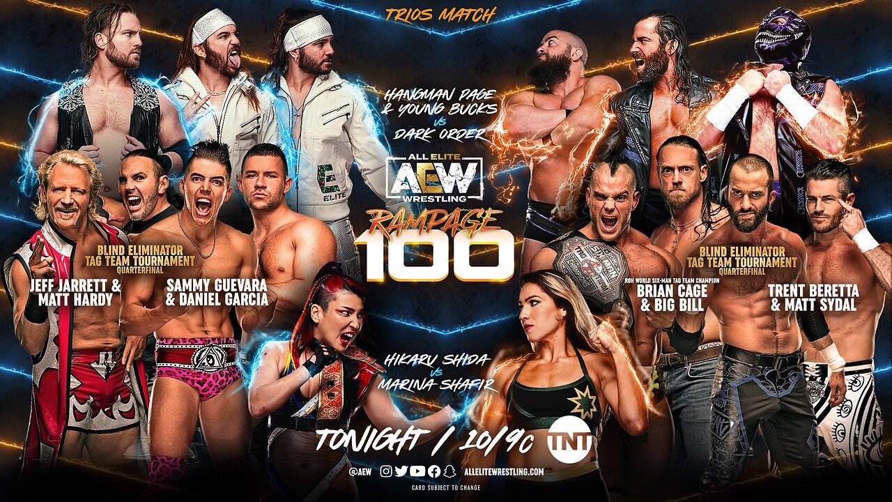 Ring of Honor July 6th Rampage July 7th Collision July 8th Watch Party/Review (with Guests)