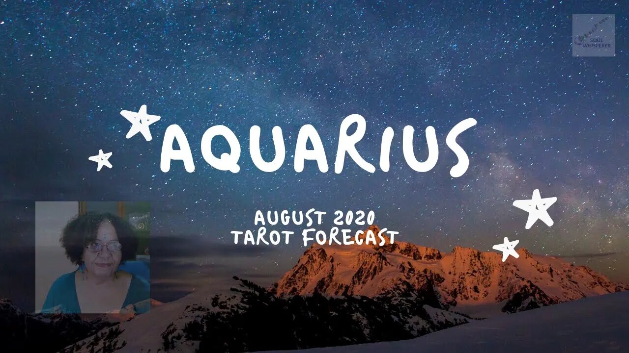 ♒ AQUARIUS ♒: Divine Justice Weighs In-- Step Up To The Plate * August 2020