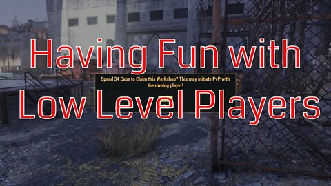 Having Fun With Fallout 76 Low Level Players