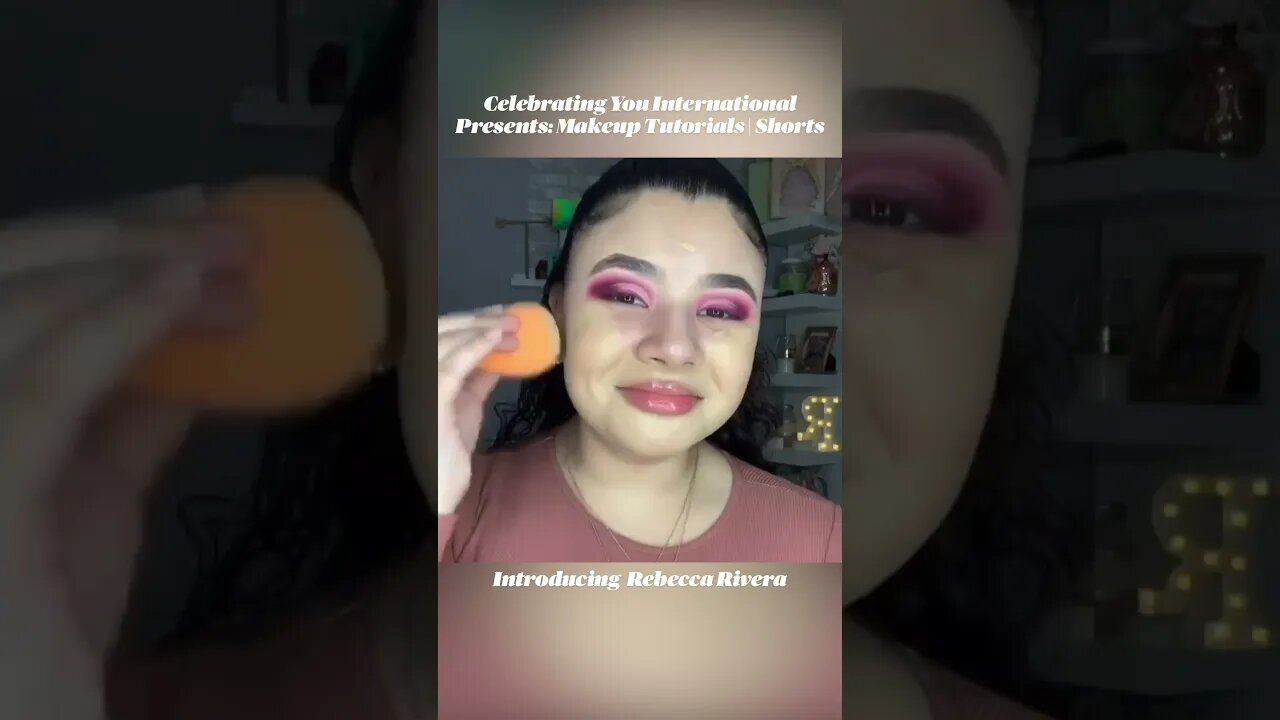 Celebrating You International Premieres: A Makeupđź’„Tutorial by Rebecca Rivera | 1080 HD #shorts