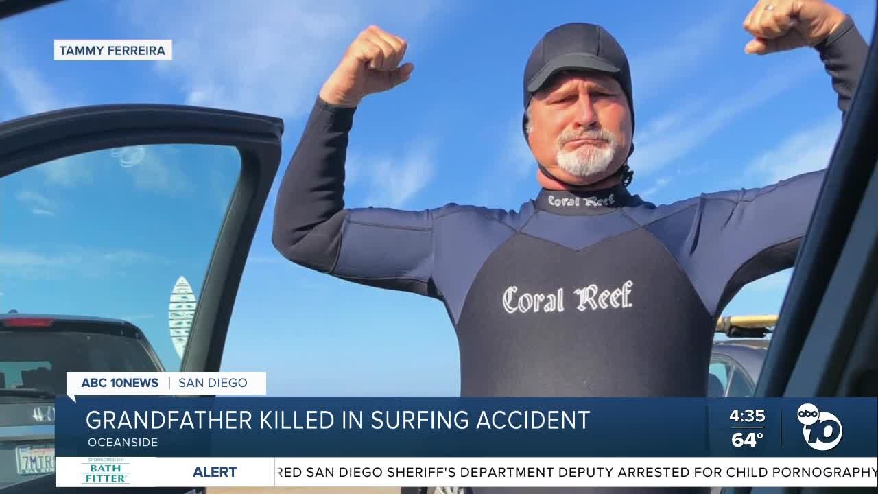 Grandfather, attorney dies during surfing accident at Oceanside Pier